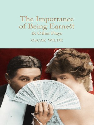cover image of The Importance of Being Earnest & Other Plays